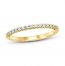 Diamond Anniversary Ring 1/6 ct tw Round-cut 10K Yellow Gold