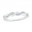 Diamond Anniversary Band 1/10 ct tw Round-cut 10K White Gold