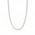 24" Figaro Chain Necklace 14K Two-Tone Gold Appx. 3.2mm