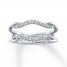 Previously Owned Diamond Enhancer Ring 1/5 ct tw 14K White Gold