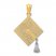 Graduation Cap Charm 14K Yellow Gold