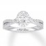 Neil Lane Premiere Diamond Engagement Ring 1-1/3 ct tw 14K Gold