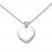 Heart Locket Necklace Sterling Silver