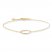 Circle Bracelet 14K Yellow Gold