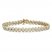 Diamond Bracelet 1 ct tw Round-Cut 10K Yellow Gold