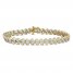 Diamond Bracelet 1 ct tw Round-Cut 10K Yellow Gold