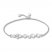 Diamond Bolo Bracelet 1/3 ct tw Round-cut 10K White Gold