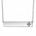 AYLLU Bar Necklace Sterling Silver 18"