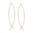 Threader Earrings 14K Yellow Gold