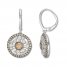 Le Vian Light Brown Diamond Earrings 1-1/2 carats tw 14K Gold