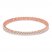 Diamond Fashion Bracelet 3 ct tw 10K Rose Gold 7"