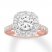 Neil Lane Engagement Ring 2-3/4 ct tw Diamonds 14K Rose Gold