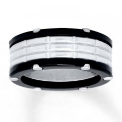 Men's Wedding Band Stainless Steel