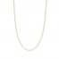 20" Singapore Chain 14K Yellow Gold Appx. 1mm