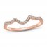 Diamond Wedding Band 1/6 ct tw Round-cut 14K Rose Gold