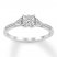 Diamond Ring 1/4 ct tw 10K White Gold