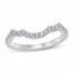 Diamond Wedding Band 1/4 ct tw Round-cut 14K White Gold