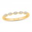 Diamond Wedding Band 1/20 ct tw 10K Yellow Gold