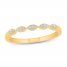 Diamond Wedding Band 1/20 ct tw 10K Yellow Gold