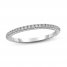 Diamond Wedding Band 1/6 ct tw Round-cut 14K White Gold