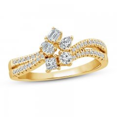 Everything You Are Diamond Ring 1/2 ct tw 14K Yellow Gold