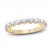 Monique Lhuillier Bliss Diamond Anniversary Band 1 ct tw Oval & Round-cut 18K Yellow Gold