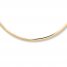 Omega Necklace 14K Yellow Gold 18-inch Length