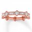 Diamond Anniversary Band 1/5 ct tw Round-cut 10K Rose Gold