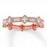 Diamond Anniversary Band 1/5 ct tw Round-cut 10K Rose Gold