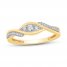 Diamond Anniversary Band 1/6 ct tw 10K Yellow Gold