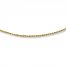 Rope Chain Necklace 14K Yellow Gold 20" Length