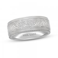 Neil Lane Men's Wedding Band 14K White Gold