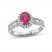 Le Vian Couture Ruby Ring 1/2 ct tw Diamonds Platinum