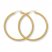 Hoop Earrings 14K Yellow Gold 50mm