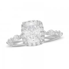 Neil Lane Premiere Diamond Engagement Ring 2-1/4 ct tw Radiant/Round/Marquise 14K White Gold