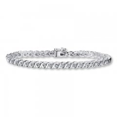 Previously Owned Diamond Bracelet 2 cts tw 10K White Gold