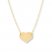 Heart Necklace 14K Yellow Gold