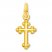 Cross Charm 14K Yellow Gold