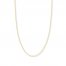 18" Singapore Chain 14K Yellow Gold Appx. 1.15mm