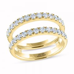 THE LEO Ideal Cut Diamond Enhancer Band 1 ct tw 14K Yellow Gold