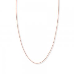 16" Snake Chain 14K Rose Gold Appx. 1mm