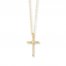 Diamond Cross Necklace 14K Yellow Gold