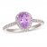 Le Vian Amethyst & Diamond Ring 1/3 ct tw 14K Vanilla Gold