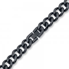 Men's Curb Link Bracelet Stainless Steel 9" Length