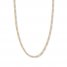 18" Figaro Chain Necklace 14K Two-Tone Gold Appx. 3.9mm