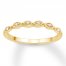 Diamond Wedding Band 1/20 ct tw Round-cut 10K Yellow Gold