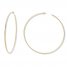 Large Hoop Earrings 14K Yellow Gold