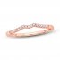 Diamond Wedding Band 1/15 ct tw Round-cut 14K Rose Gold