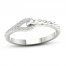 Love + Be Loved Diamond Ring 1/10 ct tw 10K White Gold