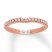 Neil Lane Wedding Band 1/5 ct tw Diamonds 14K Rose Gold